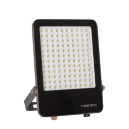 Proyector LED Slim 100W Blanco Luz Blanco Frio 6400K 8500Lm