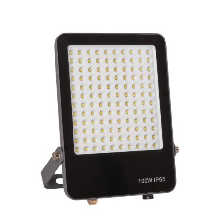 Proyector LED Slim 100W Blanco Luz Blanco Frio 6400K 8500Lm