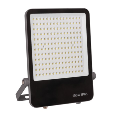 Proyector LED exterior 150W Negro-Gris Luz Blanca Fria