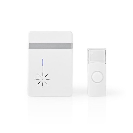 Timbre Inalambrico sin cables 32 melodias 80dB alcance 300 metros a pilas