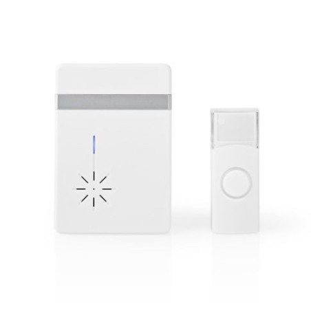 Timbre Inalambrico sin cables 32 melodias 80dB alcance 300 metros a pilas