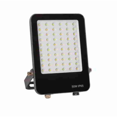 Proyector LED Slim 100W Blanco Luz Blanco Frio 6400K 8500Lm