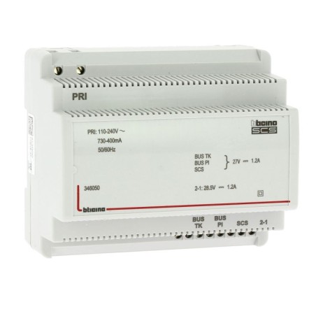 Alimentador con adaptador de video integrado Bticino 346050