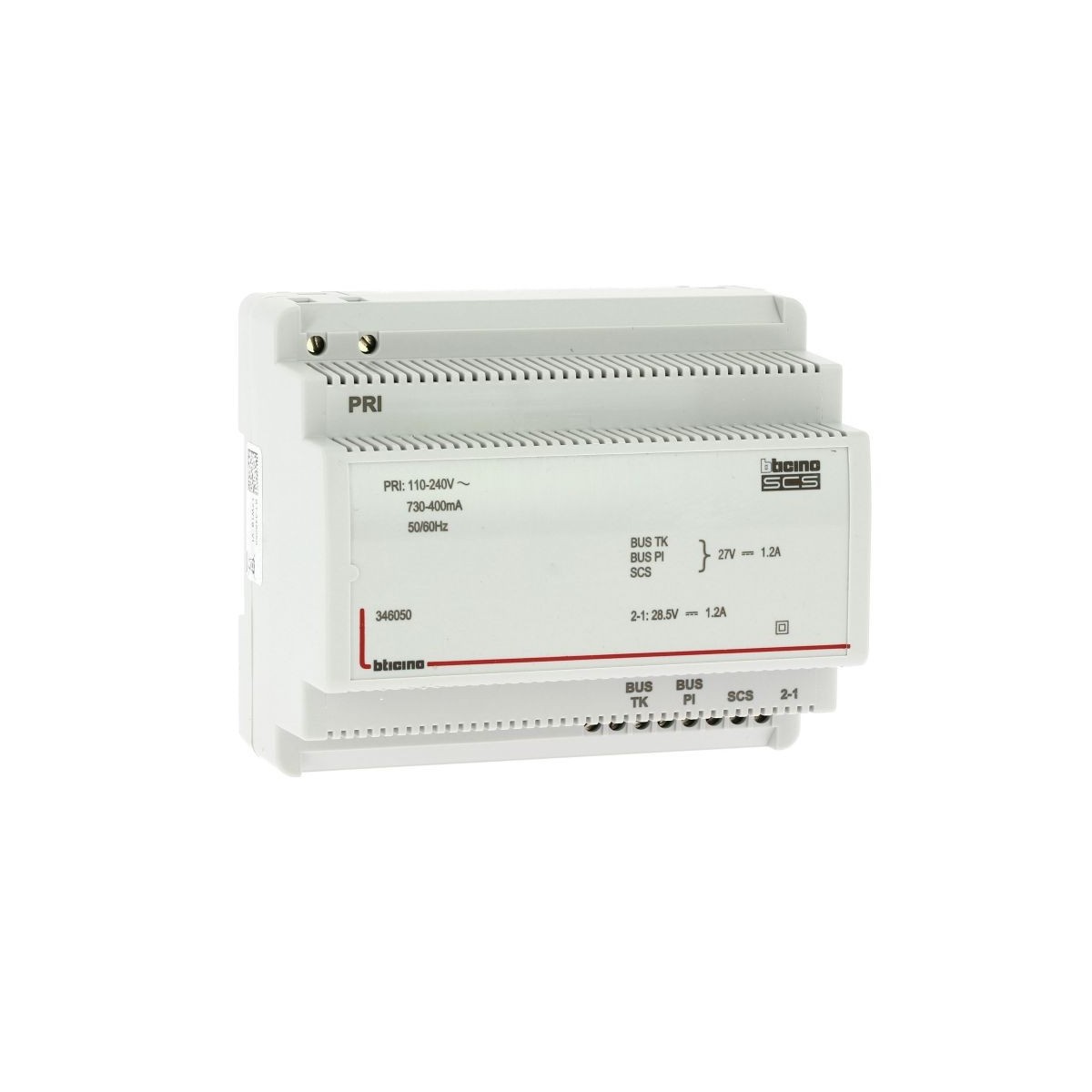 Alimentador con adaptador de video integrado Bticino 346050
