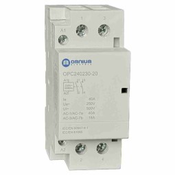 Contactor riel 2NA 40A Bobina 230/240V OPC240230 Omnium