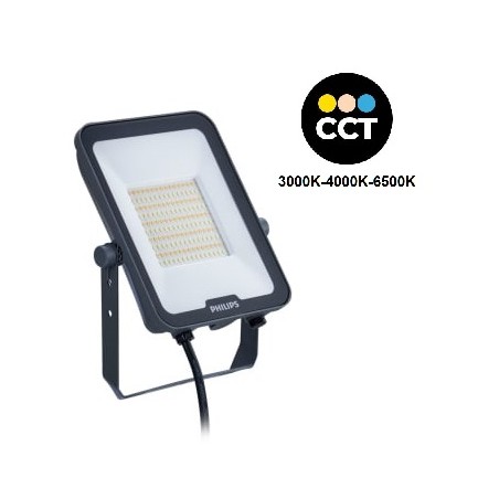 Proyector LED Slim 100W Blanco Luz Blanco Frio 6400K 8500Lm