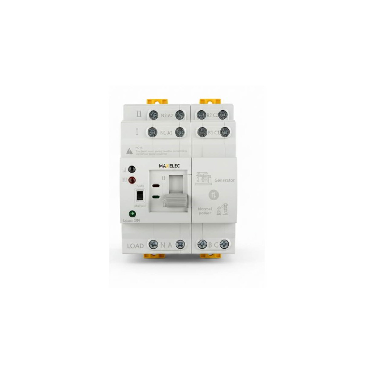 Interruptor de transferencia automatica trifasico 4 Polos 63A