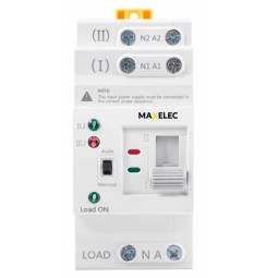 Interruptor de transferencia automatica monofasico 2 Polos 63A
