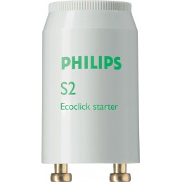 Cebador para tubo fluorescente de 4 a 22w Philips 69750926
