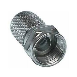 Conector roscado F para cable antena coaxial Televes 4171