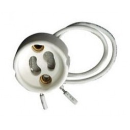Portalamparas GU10 230V para bombilla halogena dicroica