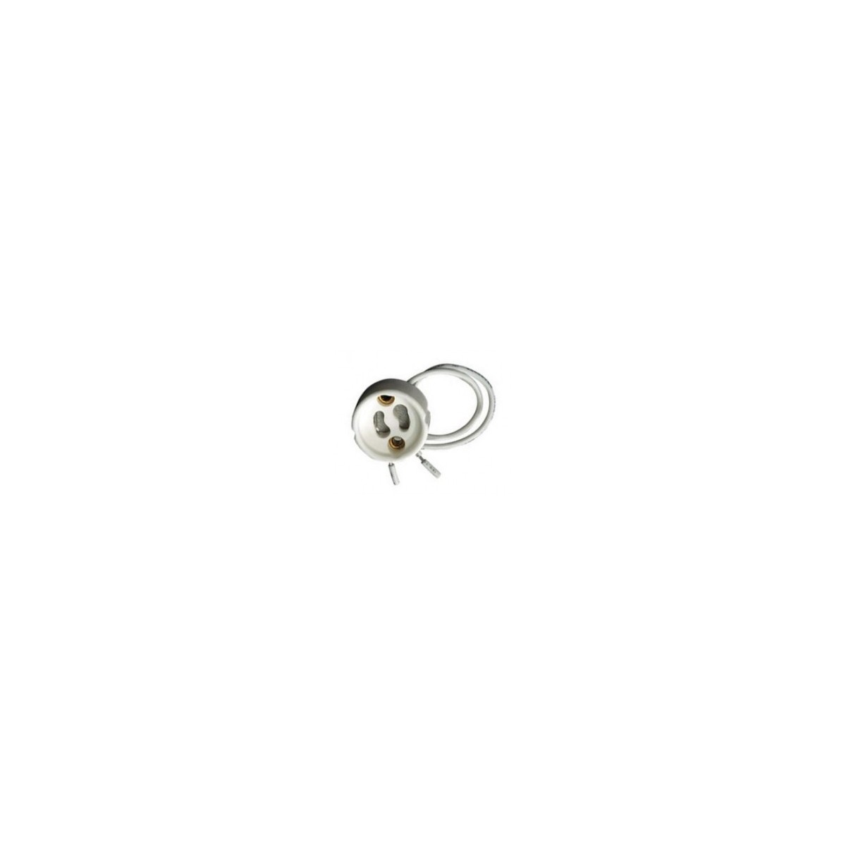 Portalamparas GU10 230V para bombilla halogena dicroica