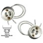 Portalamparas GU10 230V para bombilla halogena dicroica