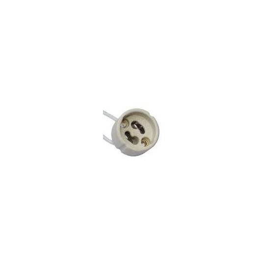 50 Portalamparas GU10 230V para bombillas halogenas dicroicas