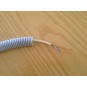 Tubo precableado 20mm + Cable de telefono 2 pares 2x2x0.51mm2 Rollo 50 Mts