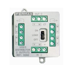 Mini distribuidor de video 4 salidas Fermax 3262