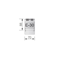 Alimentador DIN4 230-12Vac 1A E30 Tegui 375004 