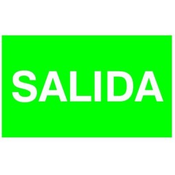 Etiqueta Adhesiva SALIDA Normalux N-S