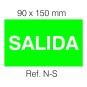Etiqueta Adhesiva SALIDA Normalux N-S