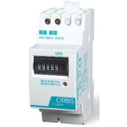 Contador de energia monofasico 230V 65AMP Orbis Contax 6521 S0