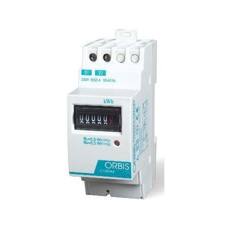 Contador de energia monofasico 230V 65AMP Orbis Contax 6521 S0