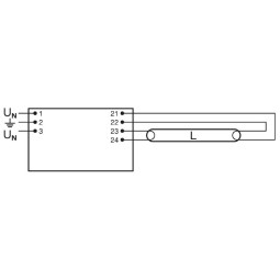 Balasto fluorescente 1x36w QTP8 electronico Osram Quicktronic Professional