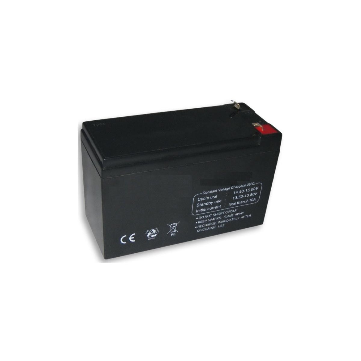 Bateria de plomo recargable 12V 7Amp 20HR