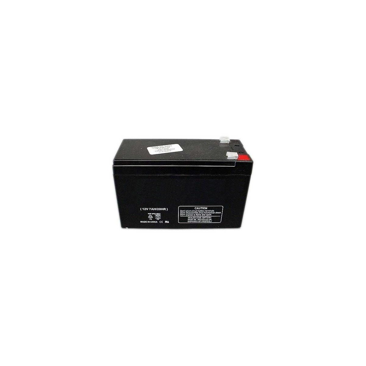 Bateria de plomo recargable 12V 7Amp 20HR