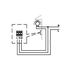 Detector movimiento DM SUP 000 pared 180º 230V 12 metros Dinuy