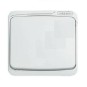 Tecla interruptor conmutador cruzamiento blanca Niessen 8701BA
