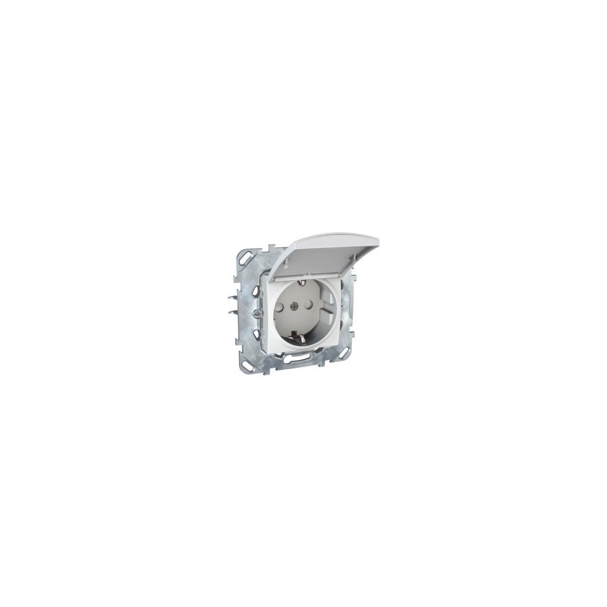 Tecla enchufe ancha blanca Niessen 8788BA