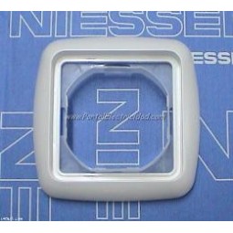 Marco 1 elemento estanco IP44 blanco Niessen 8771BA