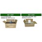 Caja de registro de empotrar 100x100x50mm con tapa Seavi