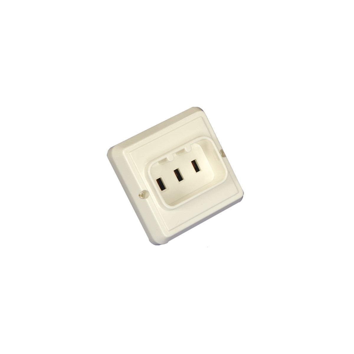 Base de enchufe y clavija monofasicas 1P+N+T 25A 230V Solera