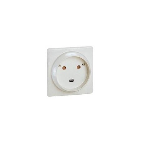 BASE 20A 1P+N+T 400V 80X80 CON OBTURADORES 55432 LEGRAND