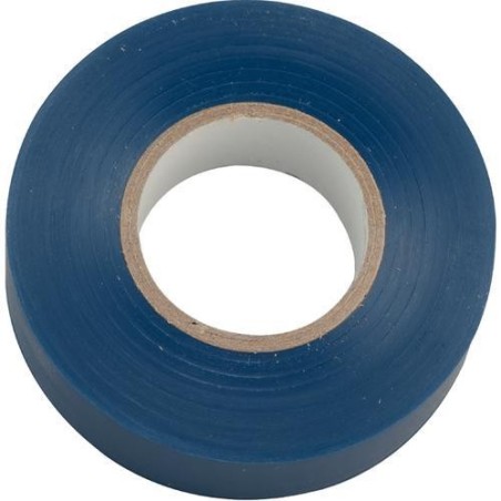 Cinta aislante adhesiva azul 20 m x 19 mm
