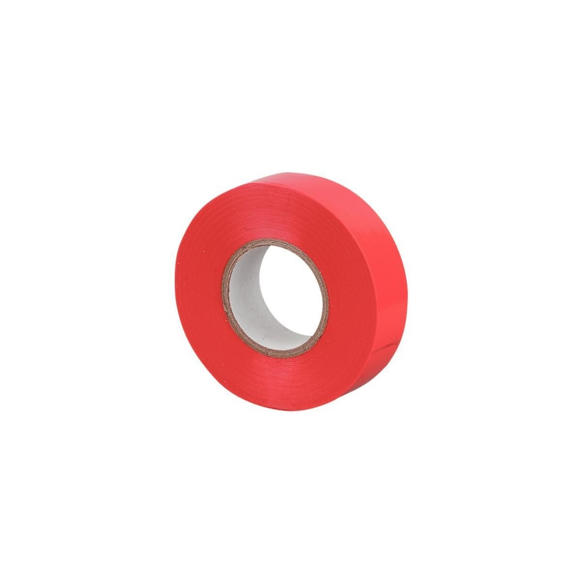 Cinta aislante adhesiva roja 20 m x 19 mm