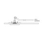 Portalamparas GU10 230V para bombilla halogena dicroica