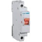 Magnetotermico estrecho 1P+N 32A Curva C 6KA Hager MN932V