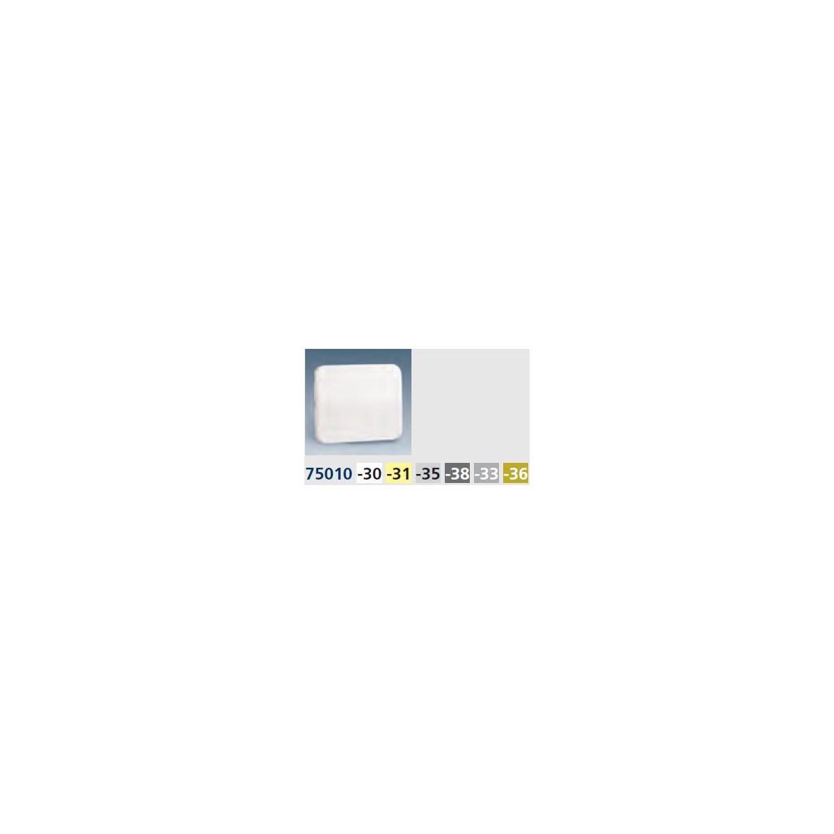 TECLA ANCHA MARFIL PARA INTERRUPTOR CONMUTADOR Y CRUZAMIENTO SIMON 72010-31