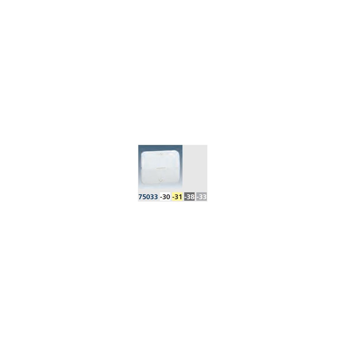 TECLA ANCHA MARFIL PARA INTERRUPTOR PERSIANA SIMON 75033-31