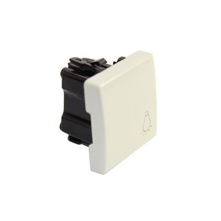PULSADOR ANCHO MARFIL SIMBOLO LUZ SIMON 27151-62