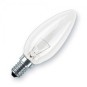 Bombilla vela E14 25W 12V lisa clara