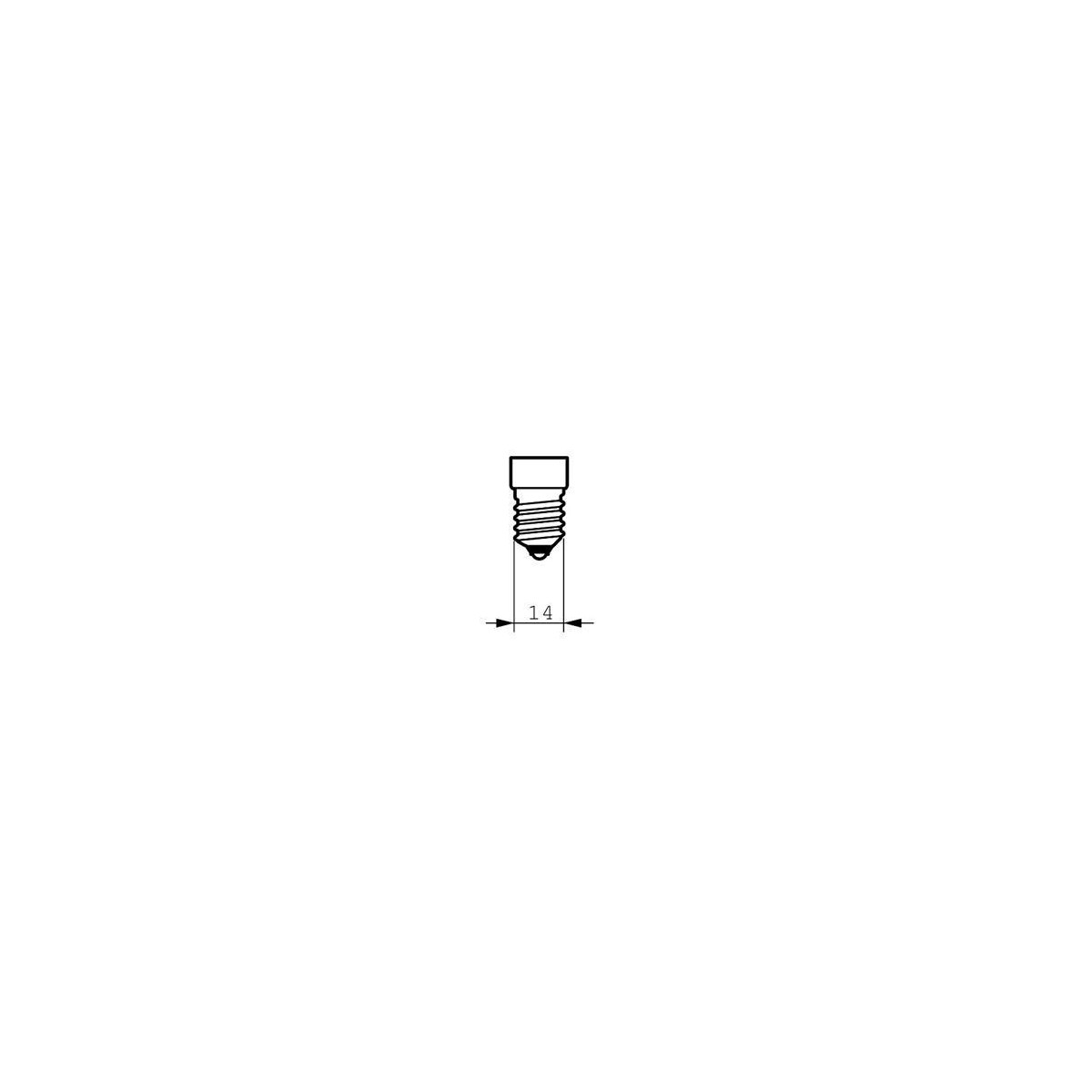 Bombilla fluorescente bajo consumo 11W 230V E14 2700K Luz Blanco Calido Philips 80116610