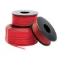 Cable paralelo audio bicolor 2x0.75mm2 rojo/negro 100 Metros