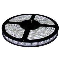 5 Mts Tira Led blanco frio 70w 14W/M 12v 120º 5700k 140Lm estanca SMD5050 Agfri 15151