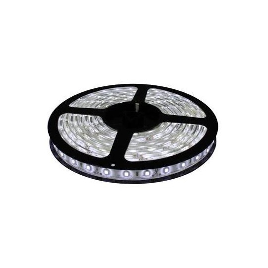 5 Mts Tira Led blanco frio 70w 14W/M 12v 120º 5700k 140Lm estanca SMD5050 Agfri 15151