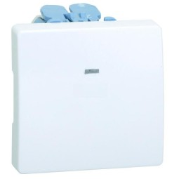 CONMUTADOR ANCHO BLANCO CON LUMINOSO INCORPORADO SIMON 27204-65