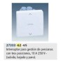 INTERRUPTOR PERSIANA 3 POSICIONES ANCHO MARFIL SIMON 27333-62