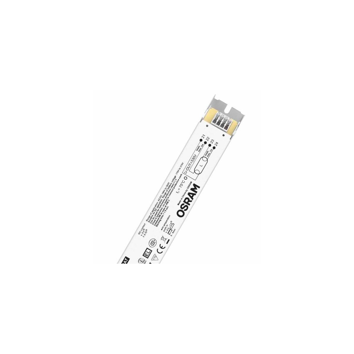 Balasto fluorescente 1x54-58w QTP-Optimal electronico Osram Quicktronic Professional